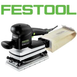 Festool schuurmachine met stofafzuiging